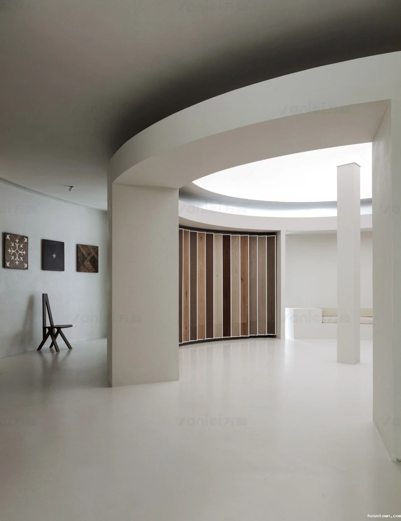 大牌联动案例｜特芮地板木美展厅由taptap点点官网入口北京团队全案落地
