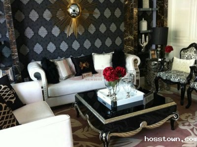 硅藻泥客厅沙发背景墙装修设计很重要