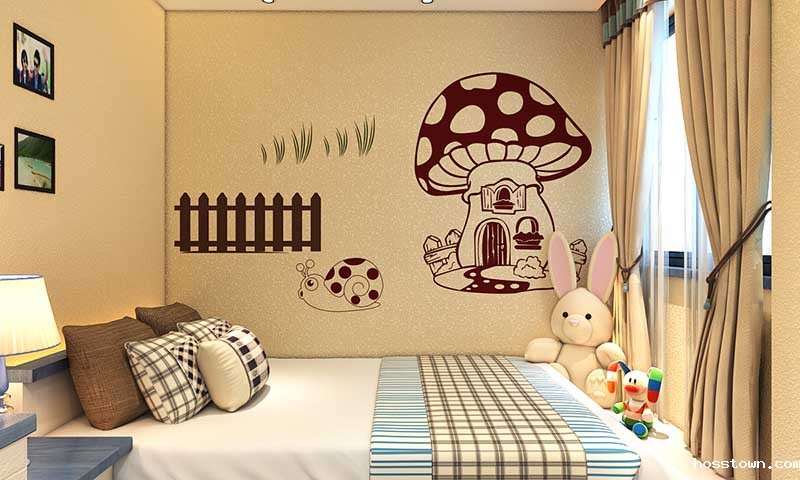 儿童房装饰画的保养及搭配技巧