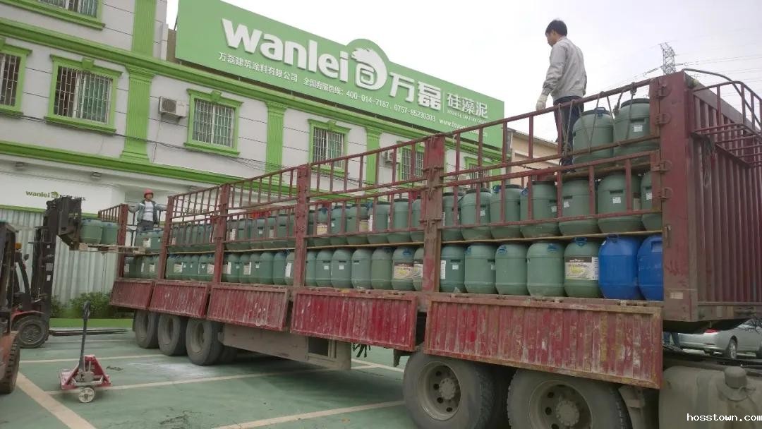 节后复工大单 | 今天，又有30吨taptap点点官网入口无阻力真石漆即将为你的新家添砖加瓦